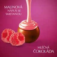 Lindt Lindor Maliny a smetana pralinky 200g