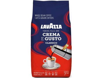 Lavazza Crema e Gusto Classico zrnková káva 1kg