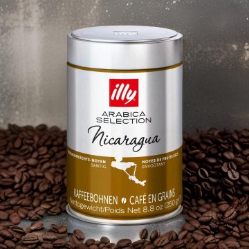 Illy Nicaragua zrnková káva 250g