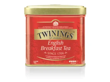 Twinings English Breakfast Tea sypaný černý čaj plechovka 100g