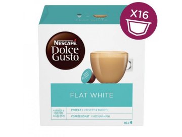 Nescafé Dolce Gusto Flat White kapsle, 16ks