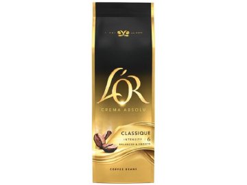 L'OR Crema Absolu Classique zrnková káva 500g