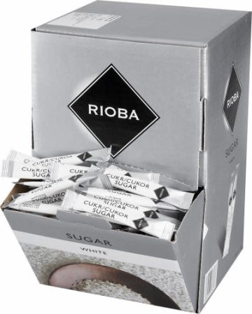 Rioba bílý cukr tyčinky 4g x 500ks