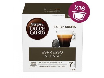 Nescafé Dolce Gusto Espresso Intenso kapsle, 16ks