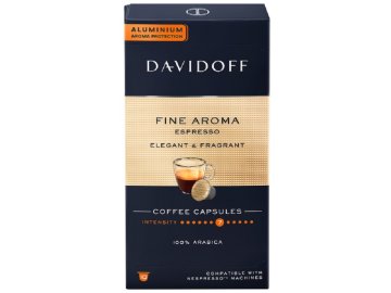 Davidoff Fine Aroma Espresso hliníkové kapsle pro Nespresso 10ks