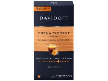 Davidoff Crema Elegant Lungo hliníkové kapsle pro Nespresso 10ks