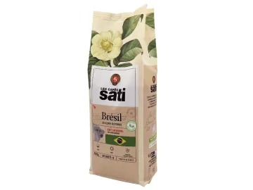 Les Cafés Sati Brésil zrnková káva 500g