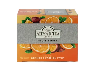 Ahmad Tea Orange & Passionfruit ovocno-bylinný čaj 75 x 1,8g