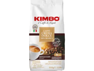 Kimbo Caffé Crema Dolce zrnková káva 1kg