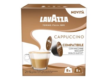 Lavazza Cappuccino kapsle pro Dolce Gusto, 8+8ks