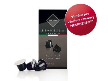 Rioba Espresso Intenso kapsle pro Nespresso 10ks