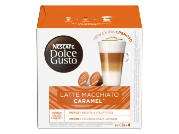 Nescafé Dolce Gusto Latté Macchiato Caramel kapsle, 8+8ks