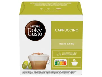 Nescafé Dolce Gusto Cappuccino kapsle, 8+8ks