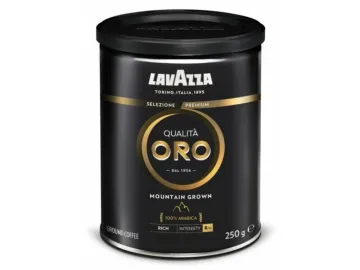 Lavazza Qualità Oro Mountain Grown mletá káva v plechovce 250g
