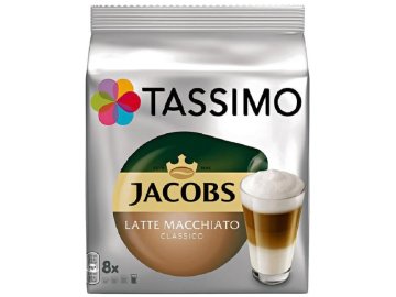 Tassimo Jacobs Latte Macchiato kapsle 8+8ks
