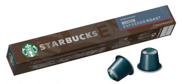 Starbucks Decaf (Bez kofeinu) Espresso Roast kapsle pro Nespresso 10ks