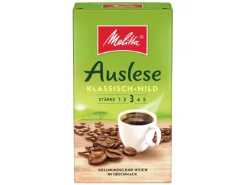 Melitta Auslese Klassisch-Mild mletá káva 500g