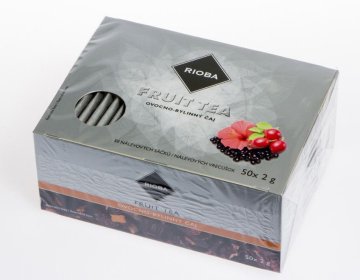 Rioba Fruit Tea ovocno-bylinný čaj 50ks x 2g
