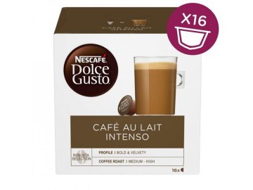Nescafé Dolce Gusto Café au Lait Intenso kapsle, 16ks