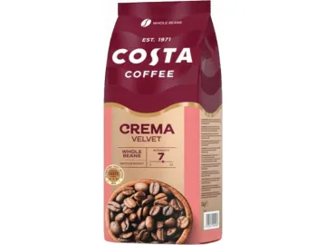 Costa Coffee Crema Velvet zrnková káva 1kg