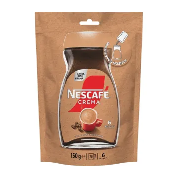 Nescafé Crema instantní káva sáček 150g