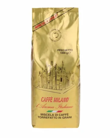 Caffè Milano Gold zrnková káva 1kg