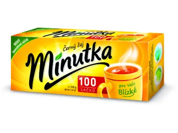 Minutka Černý čaj 100 sáčků x 1,4g
