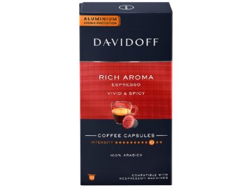 Davidoff Rich Aroma Espresso hliníkové kapsle pro Nespresso 10ks