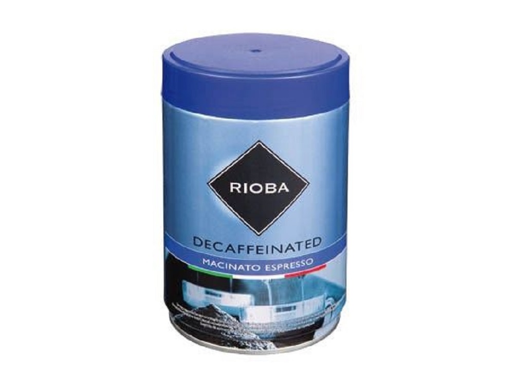 Rioba Decaffeinated mletá káva 250g | kavakafe.cz | Káva a kafe pro všechny