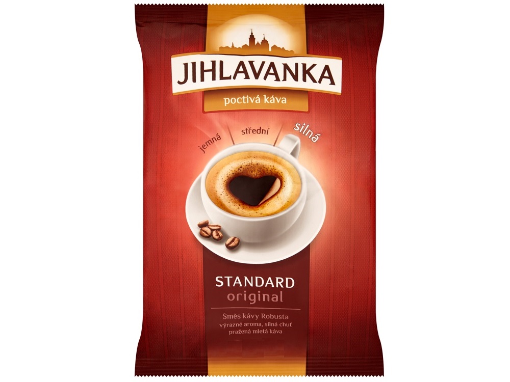 Jihlavanka Standart mletá káva 1kg