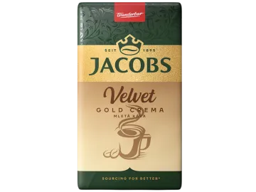 Jacobs Velvet Gold Crema mletá káva 250g