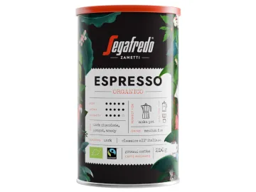 Segafredo Espresso Organico mletá káva 250g