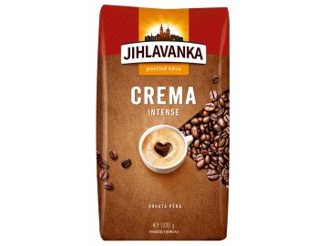 Jihlavanka Crema Intense zrnková káva 1kg