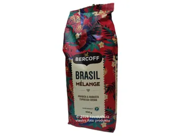 Bercoff Brasil Mélange zrnková káva 900g