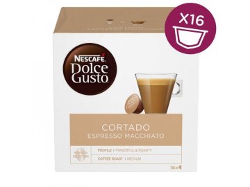 Nescafé Dolce Gusto Cortado kapsle, 16ks