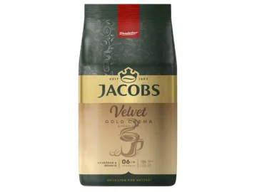 Jacobs Velvet Gold Crema zrnková káva 1kg