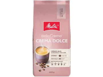 Melitta BellaCrema Crema Dolce zrnková káva 1kg