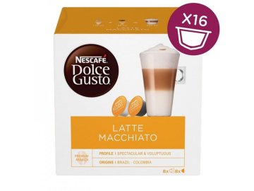 Nescafé Dolce Gusto Latté Macchiato kapsle, 8+8ks