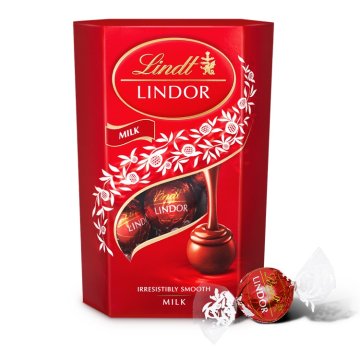 Lindt Lindor Mléčná čokoláda pralinky 200g