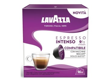 Lavazza Espresso Intenso kapsle pro Dolce Gusto, 16ks